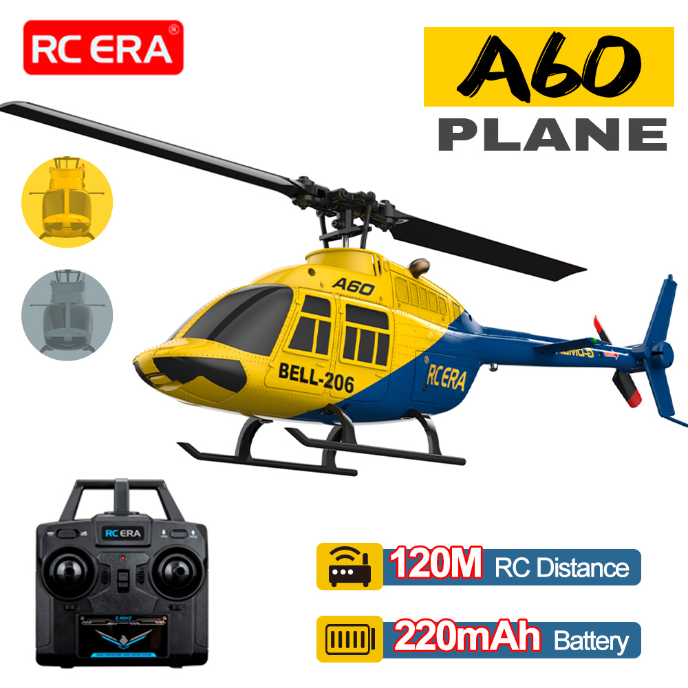 Rc Helicopter Gyro - เฮลิคอปเตอร์บังคับวิทยุ RC ERA A60 4CH ขนาด