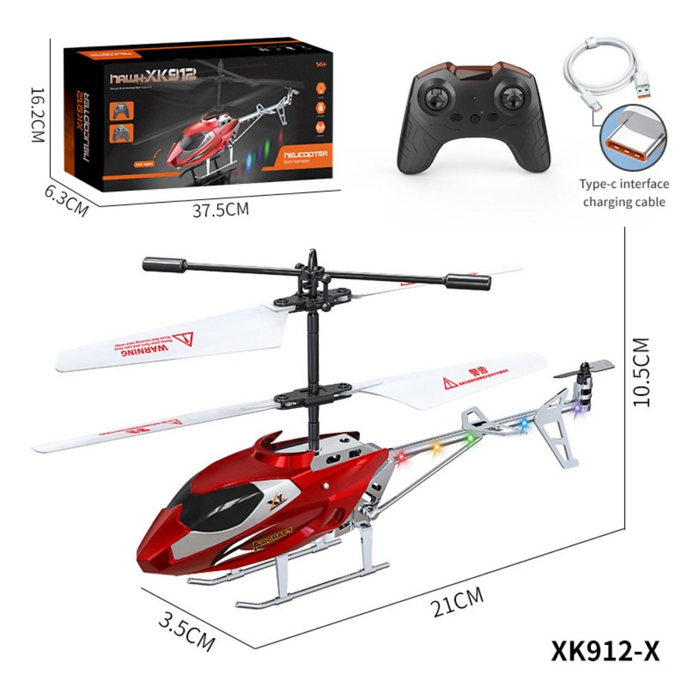 Rc Helicopter Large - เฮลิคอปเตอร์บังคับวิทยุขนาดเล็กแบบชาร์จไฟได้ผ่าน USB เครื่องบินบังคับวิทยุ