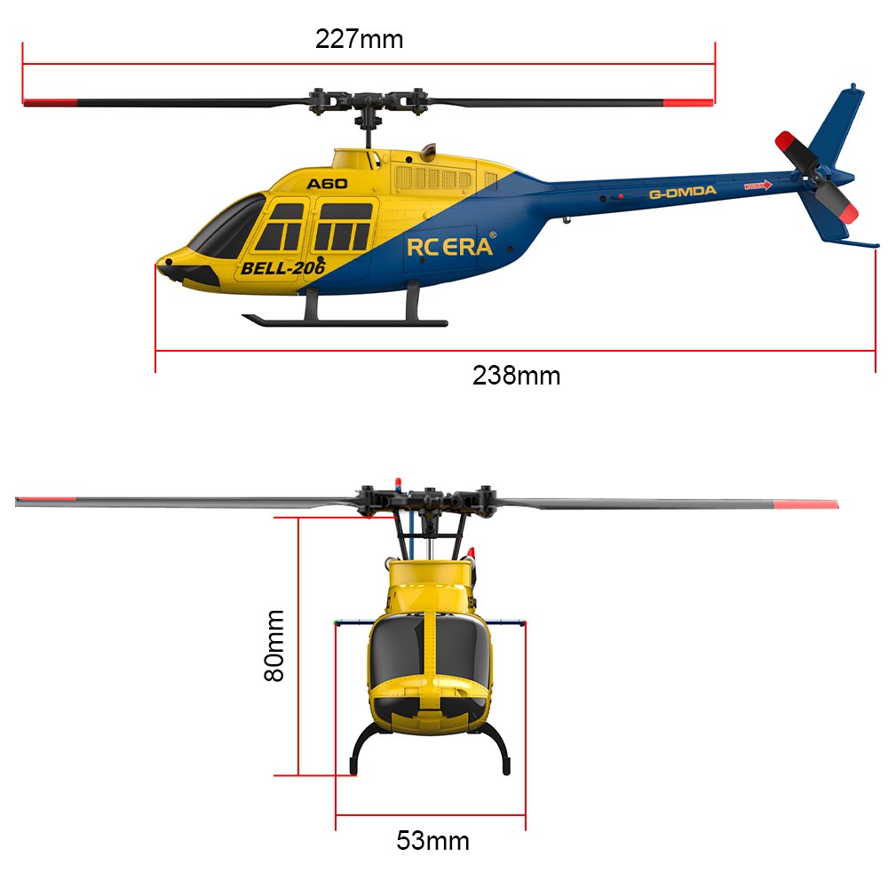 เฮลิคอปเตอร์บังคับวิทยุ RC ERA - Rc Helicopter Gyro บทวิจารณ์และราคา