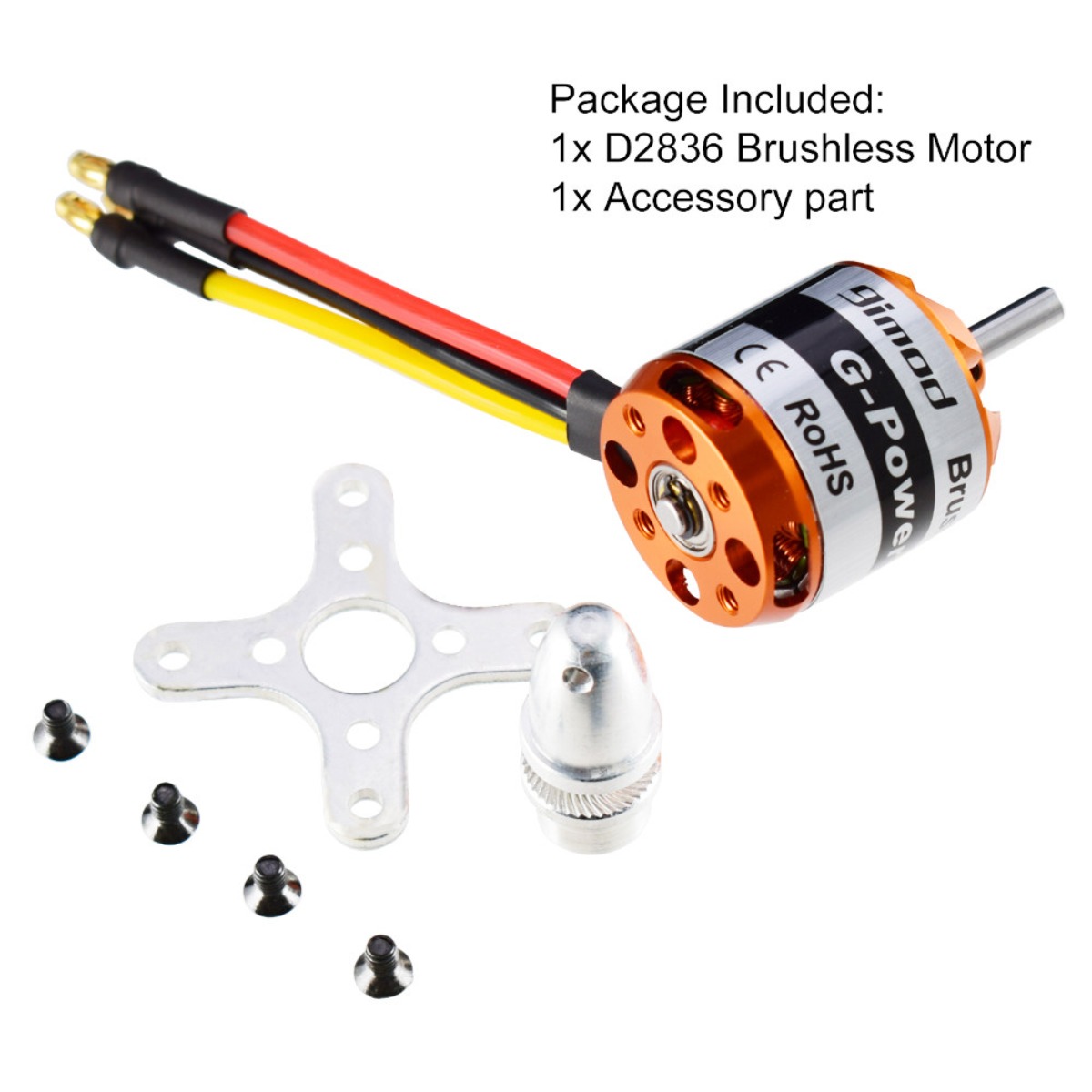 DIYmall D2836 มอเตอร์ไร้แปรงถ่ - Rc Helicopter Large บทวิจารณ์และราคา