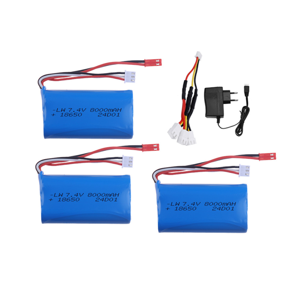 แบตเตอรี่อัพเกรด 7.4V 18650 80 - Rc Helicopter Charger บทวิจารณ์และราคา