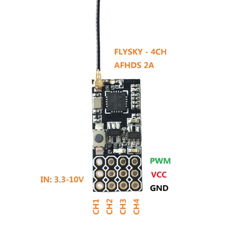 ฟลายสกาย FS2A มินิรีซีฟเวอร์ 4 - Rc Helicopter Remote Control บทวิจารณ์และราคา