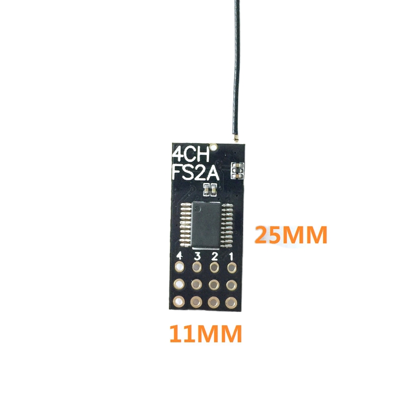 ฟลายสกาย FS2A มินิรีซีฟเวอร์ 4 - Rc Helicopter Remote Control บทวิจารณ์และราคา