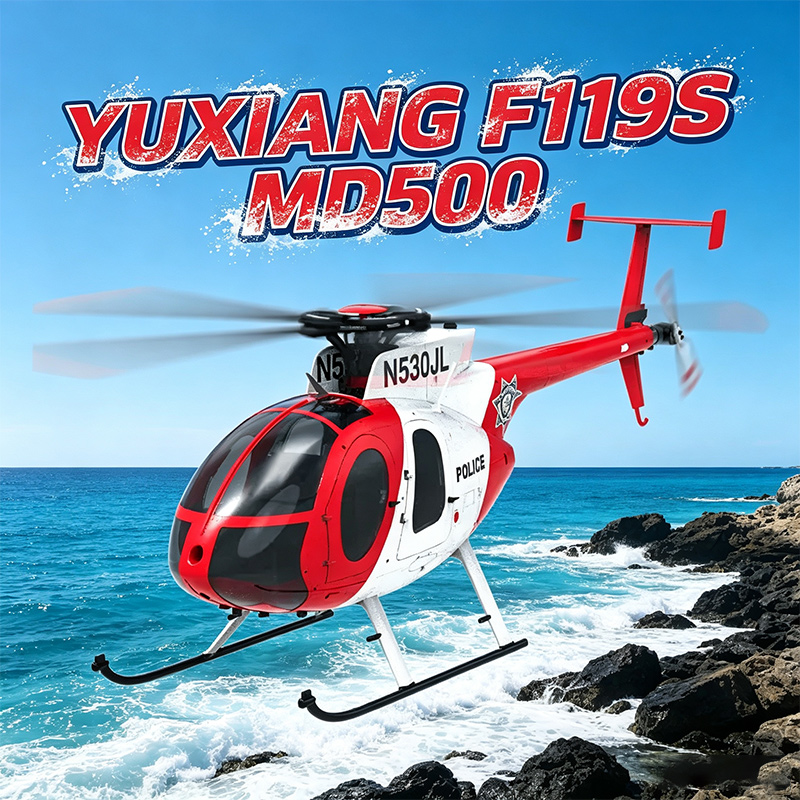 YXZNRC F119S เฮลิคอปเตอร์บังคั - Rc Helicopter Single Rotor บทวิจารณ์และราคา