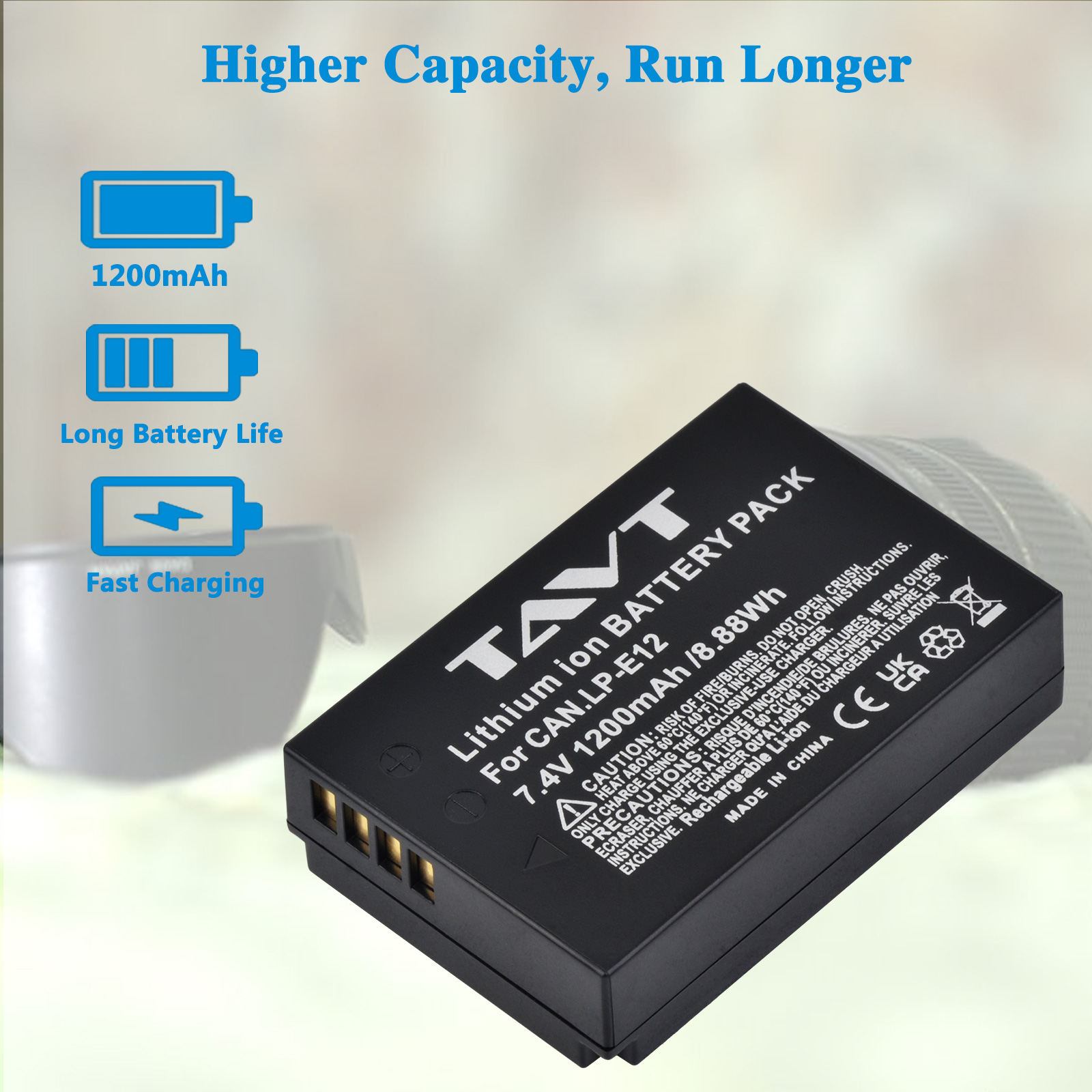 LP-E12 LPE12 LP E12 สำหรับ Can - Canon Camera Eos M50 Mark Ii บทวิจารณ์และราคา